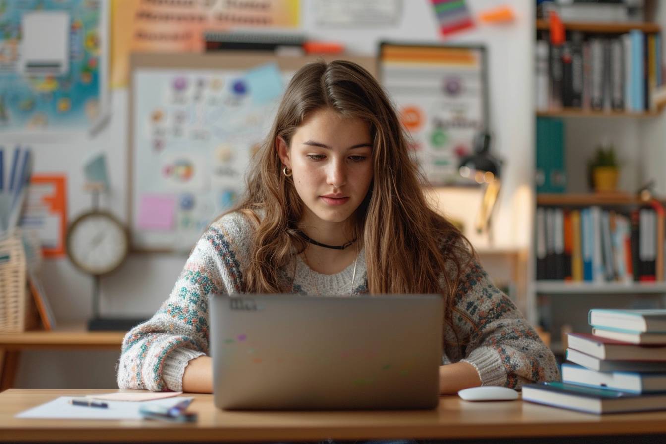 Comparaison du soutien scolaire en ligne et en présentiel