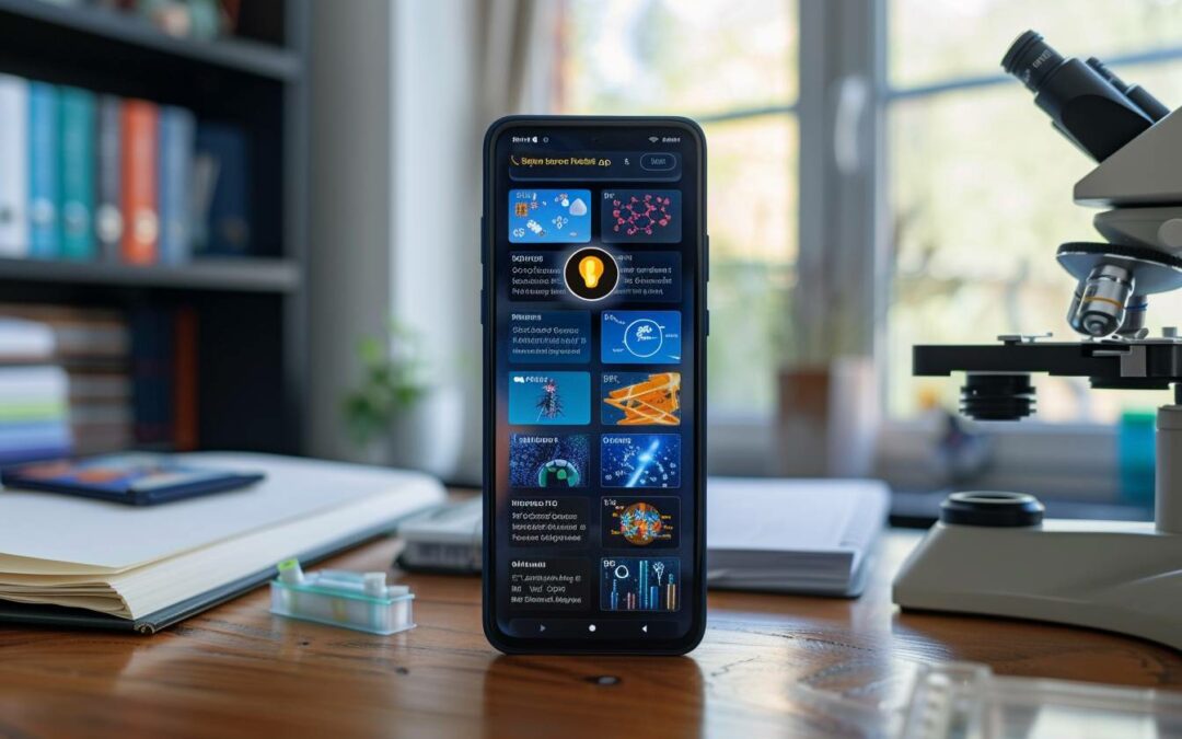 Les meilleures applications pour réviser les matières scientifiques